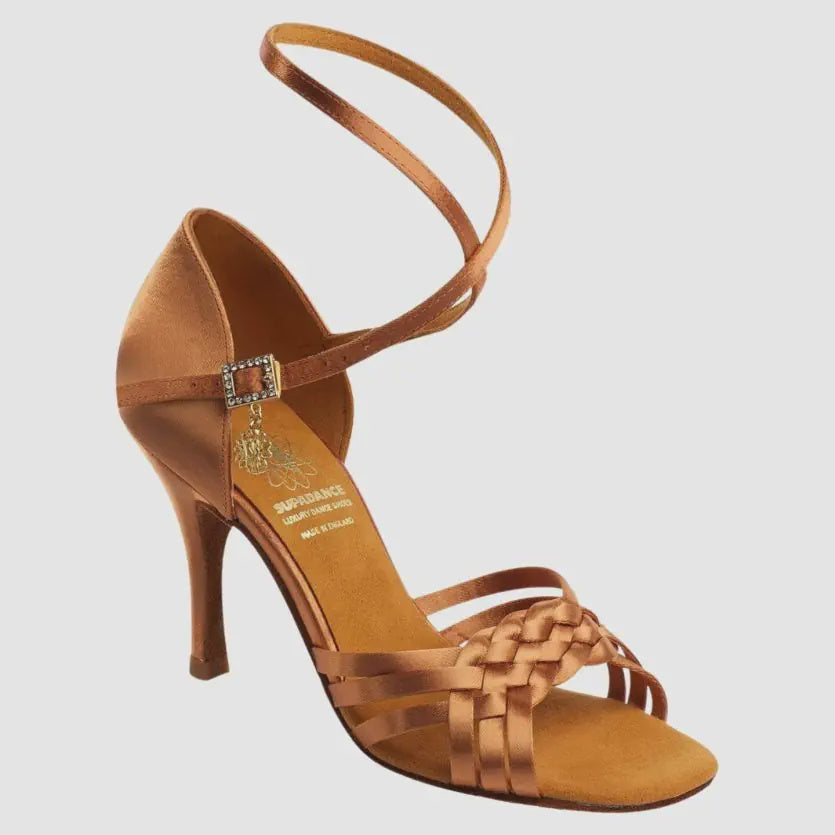 Supadance 1178 Dark Tan Satin