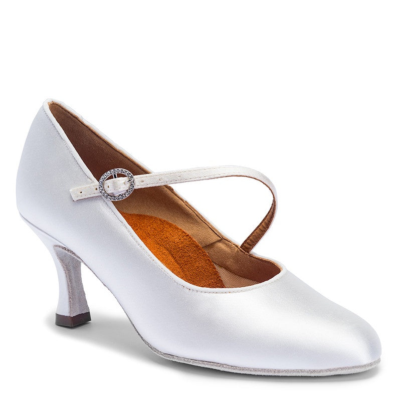 International Dance Shoes ICS RT S/STP - White Satin