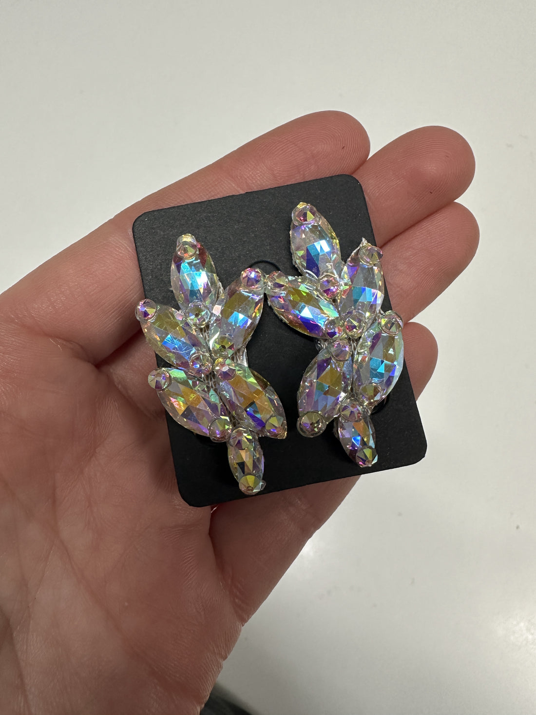 Amber AB Earring - STUD