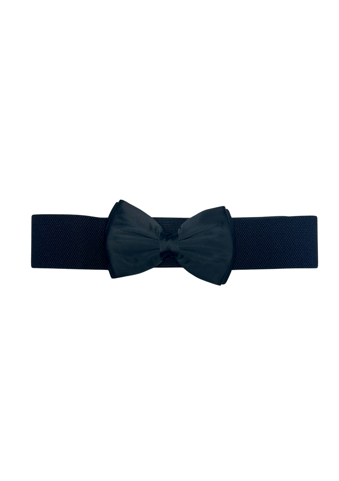 Black Bow Belt