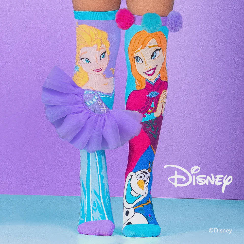 MADMIA Elsa & Anna Socks (Ages 6-99)