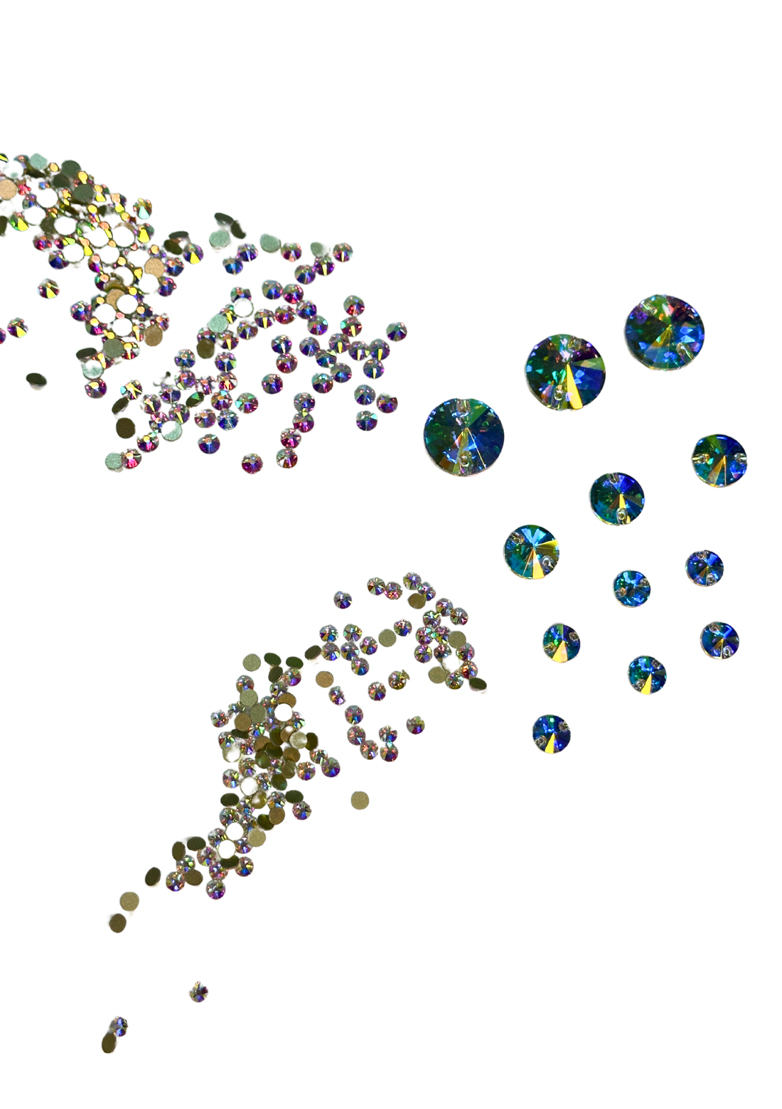 Crystal AB Rivoli Decorating Pack