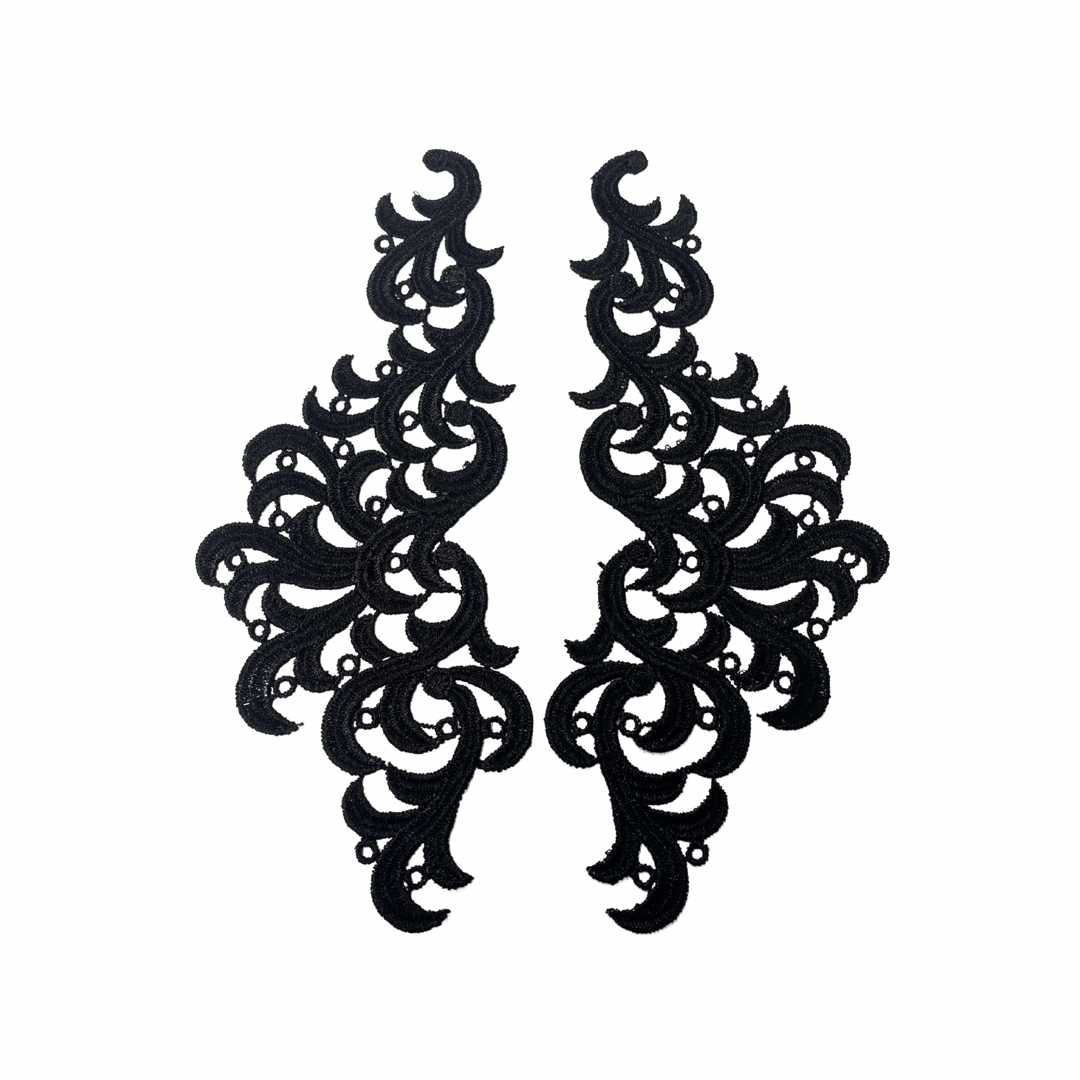 Black 17 Lace Pair