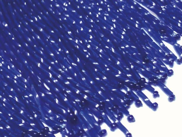 Chrisanne Clover Bugle Bead Dropper Cobalt Shiney
