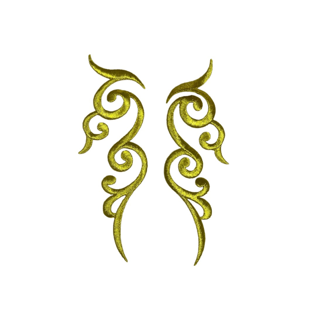 Harmony Lace Motif Pair Gold