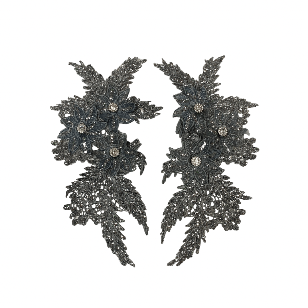 Sliver Sparkle Lace Pair