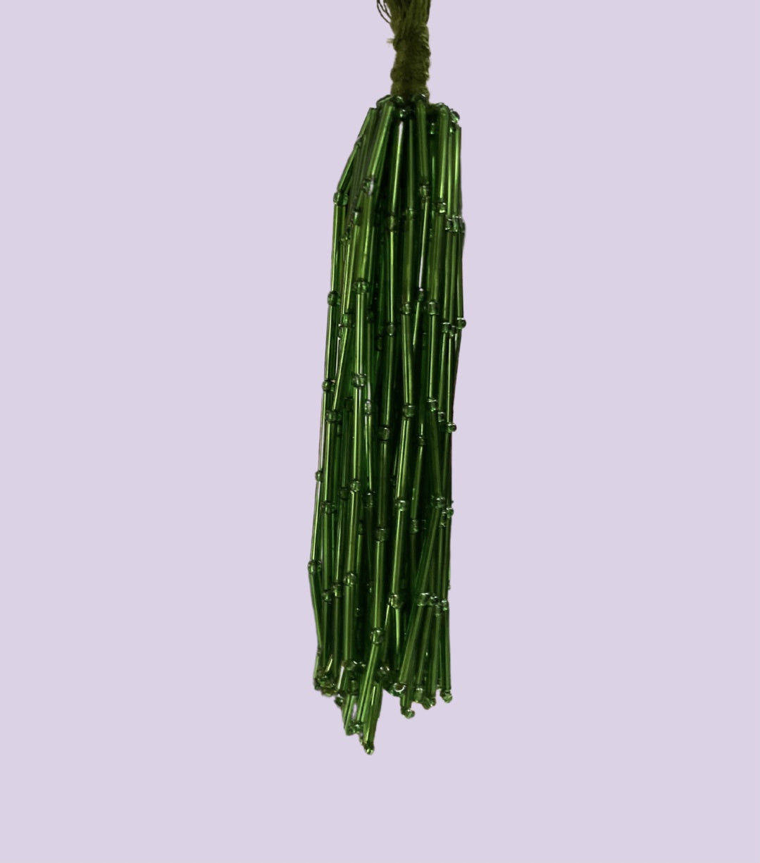 Emerald Bugle Bead Bunch