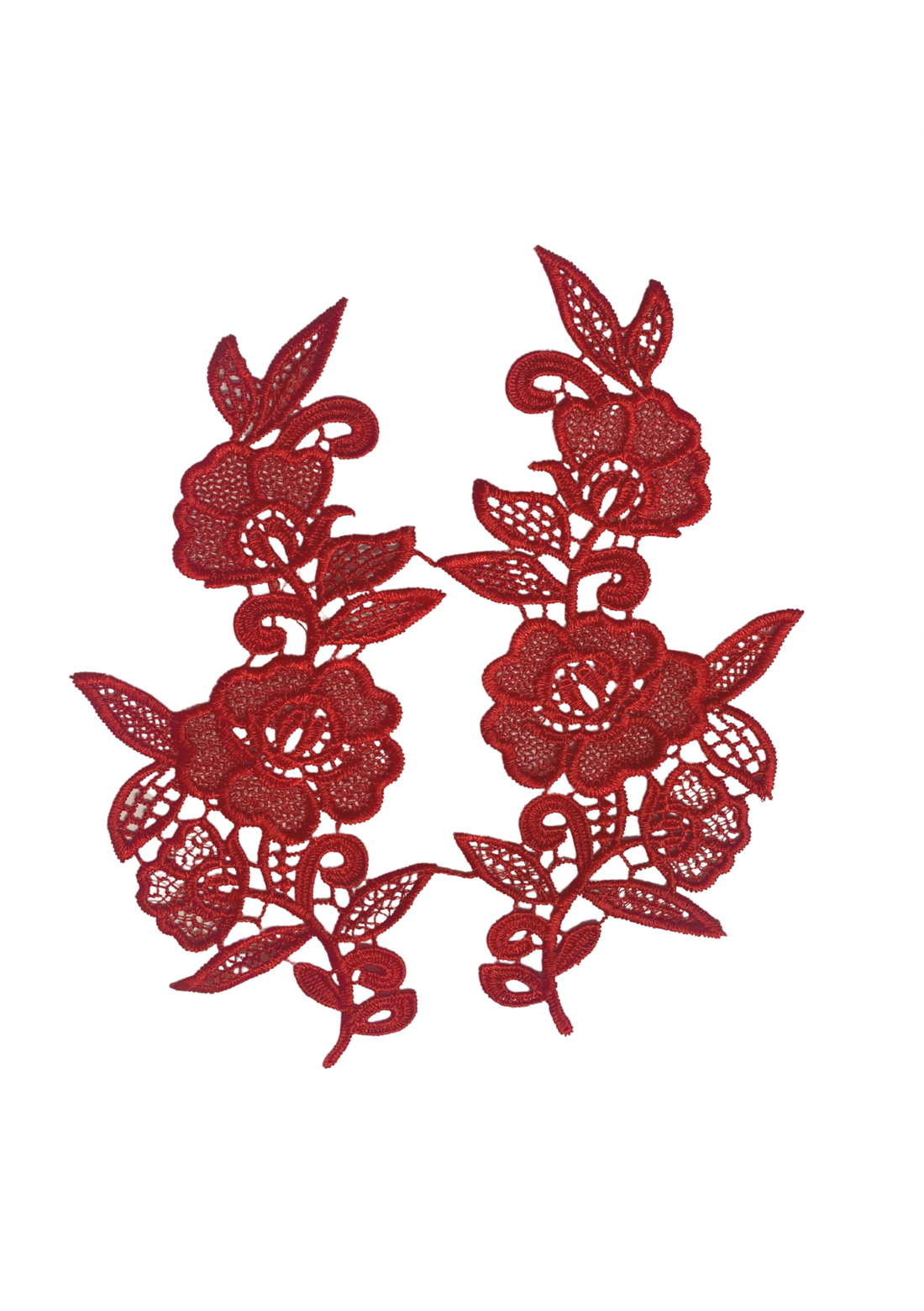 Betsy Lace Pair in Red