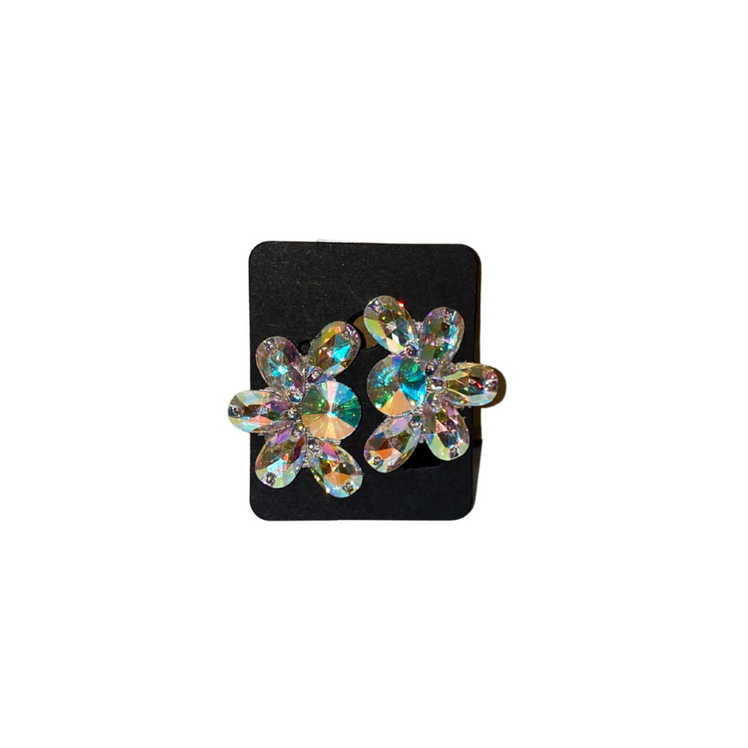 Lola Earrings in Crystal AB - STUD