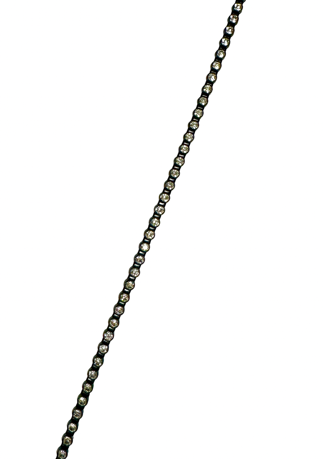 Rhinestone Clear Crystal Cup Chain