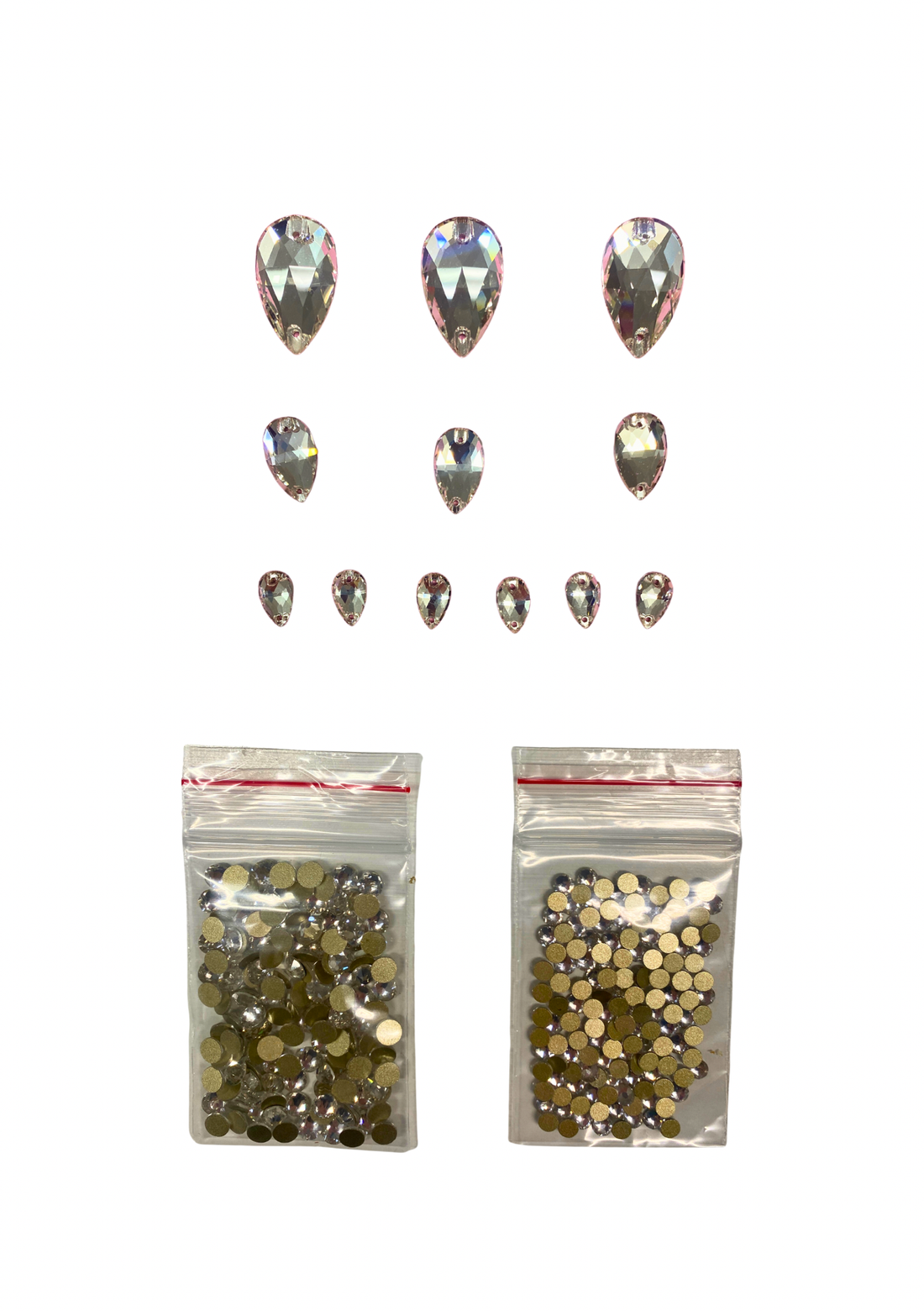 Crystal Teardrop Decorating Pack