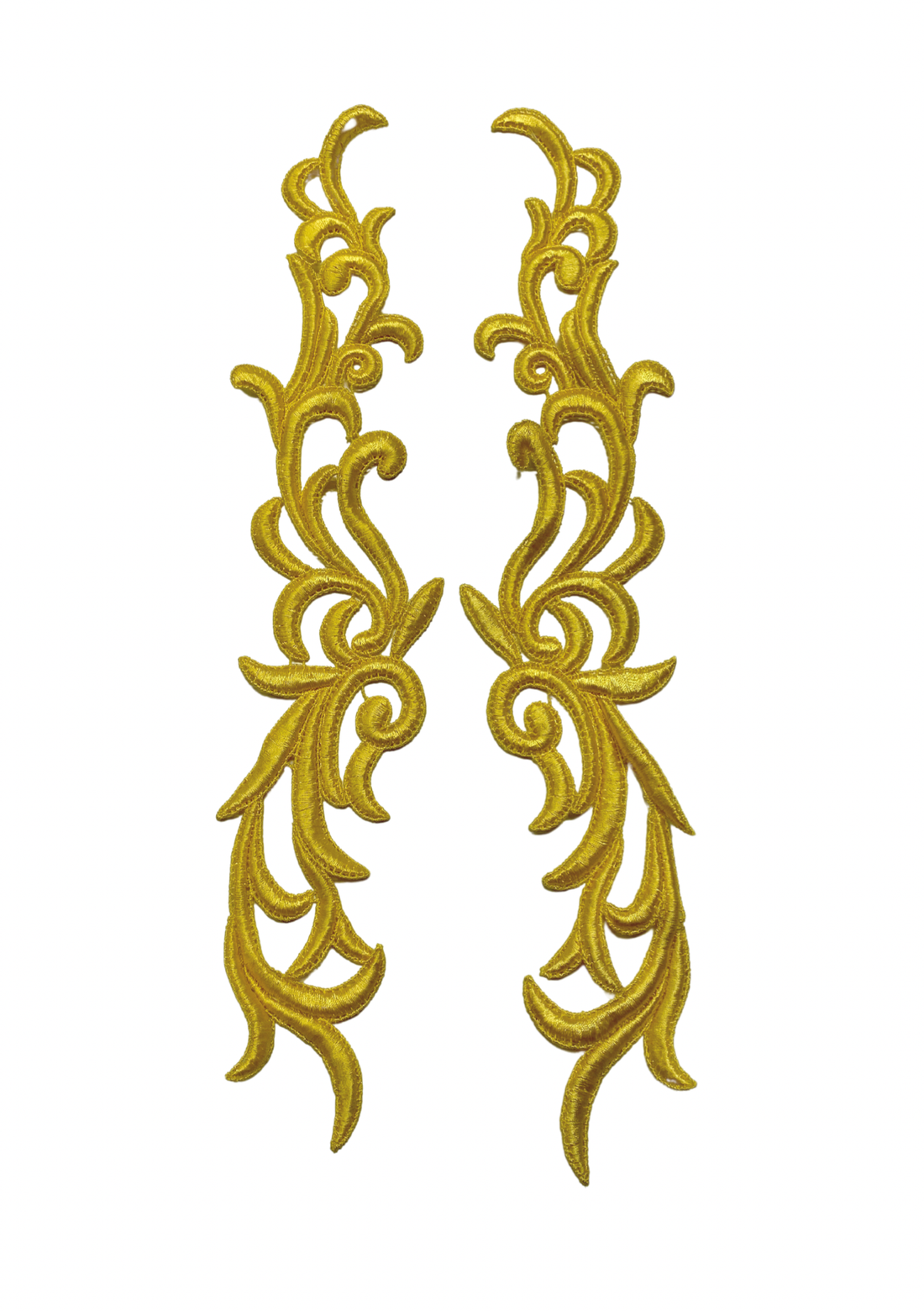 Petunia Motif Pair - Yellow