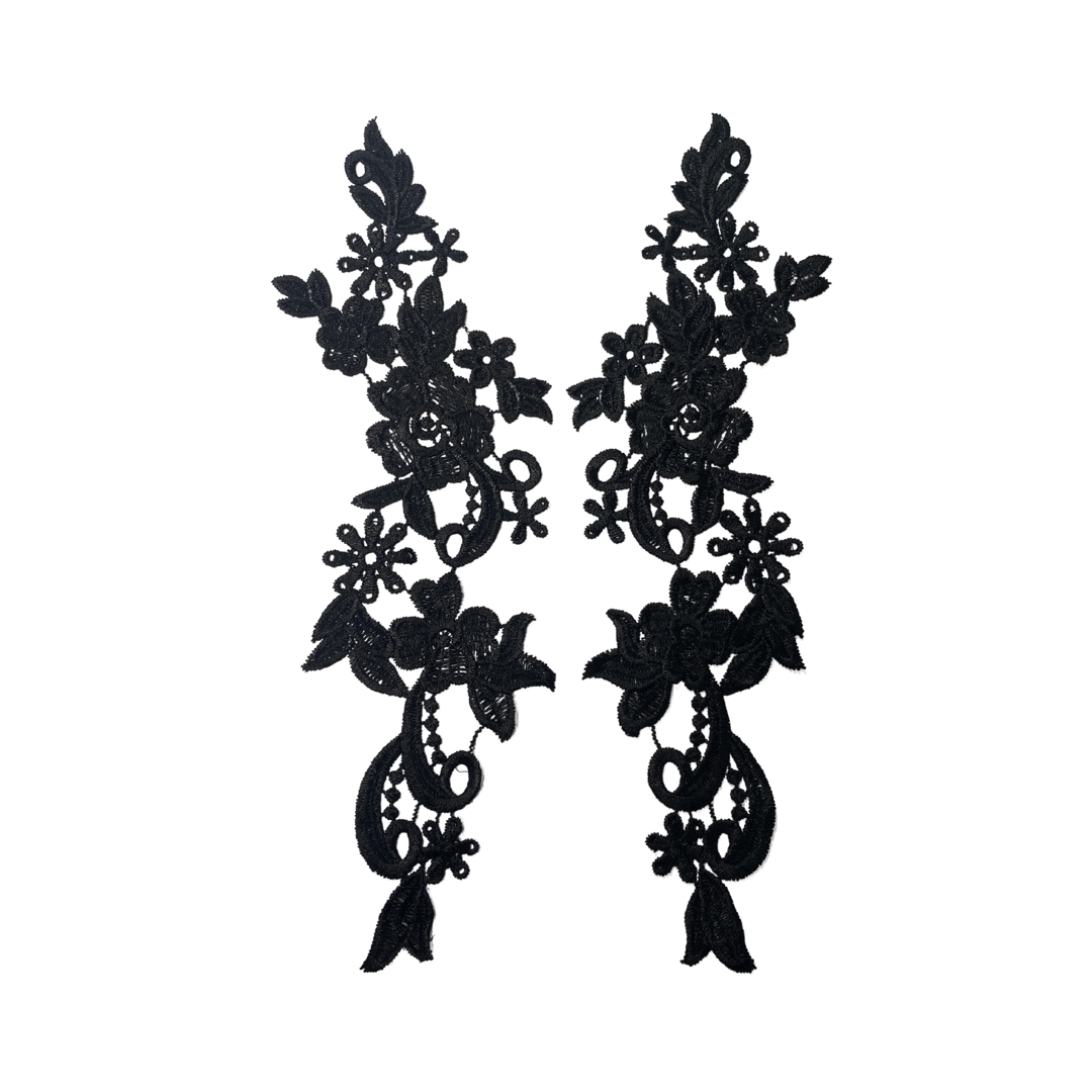 Black 14 Lace Pair