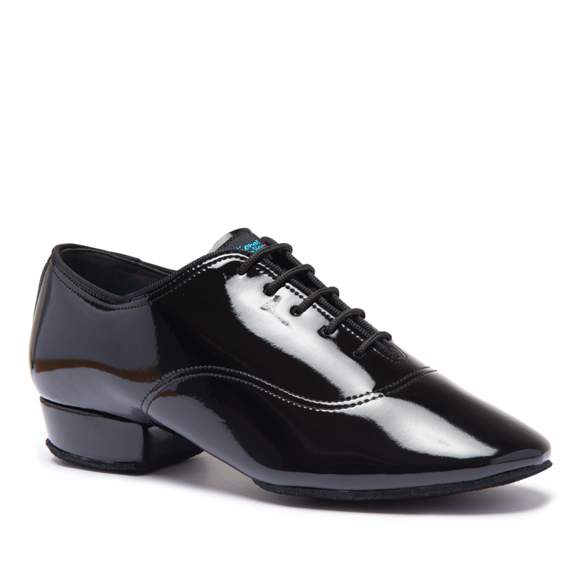 International Dance Shoes Boys Contra - Black Patent