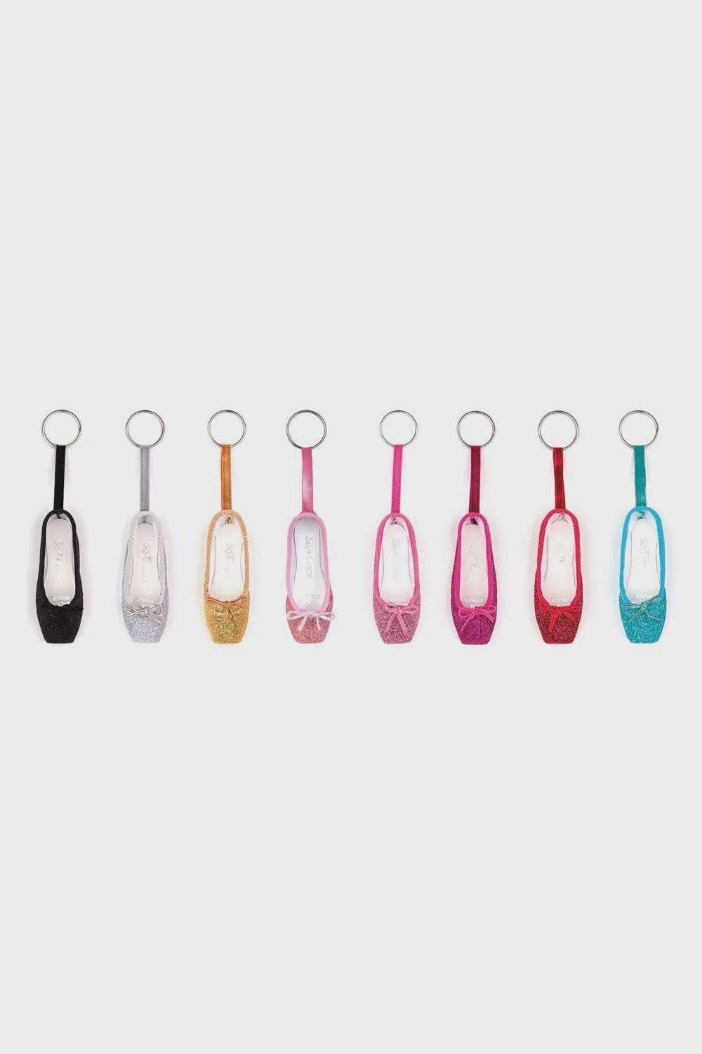 So Danca Glitter Pointe Shoe Key Ring