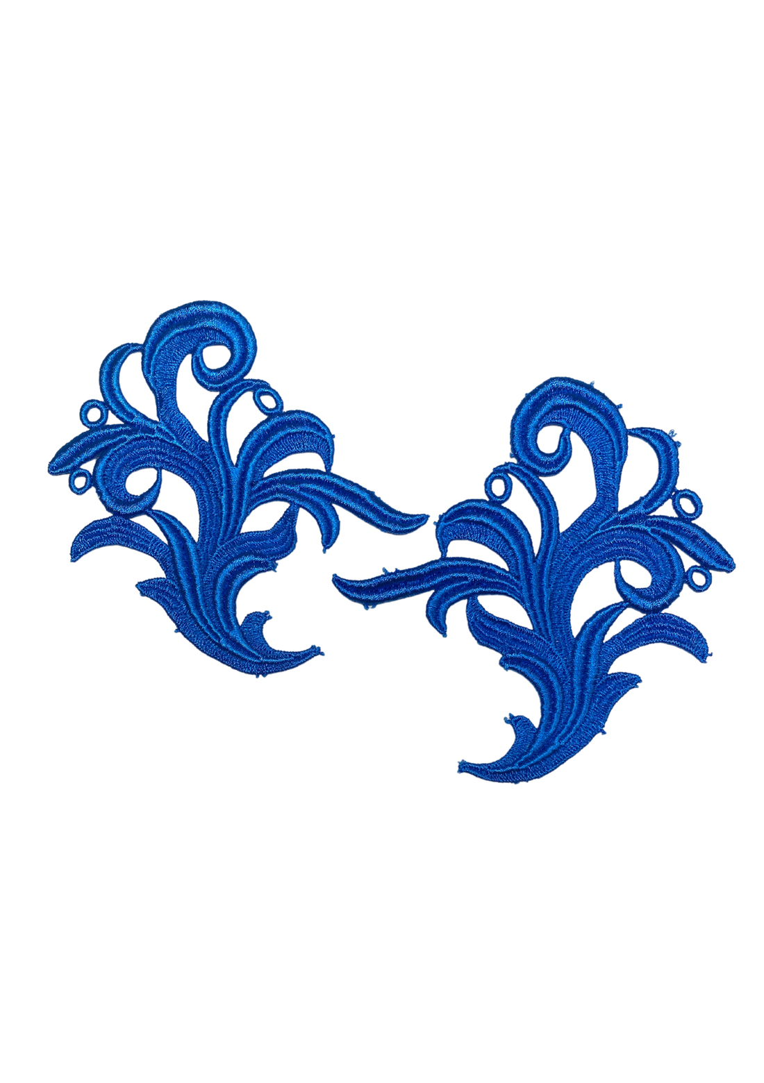 Tamara Motif Pair - Electric Blue