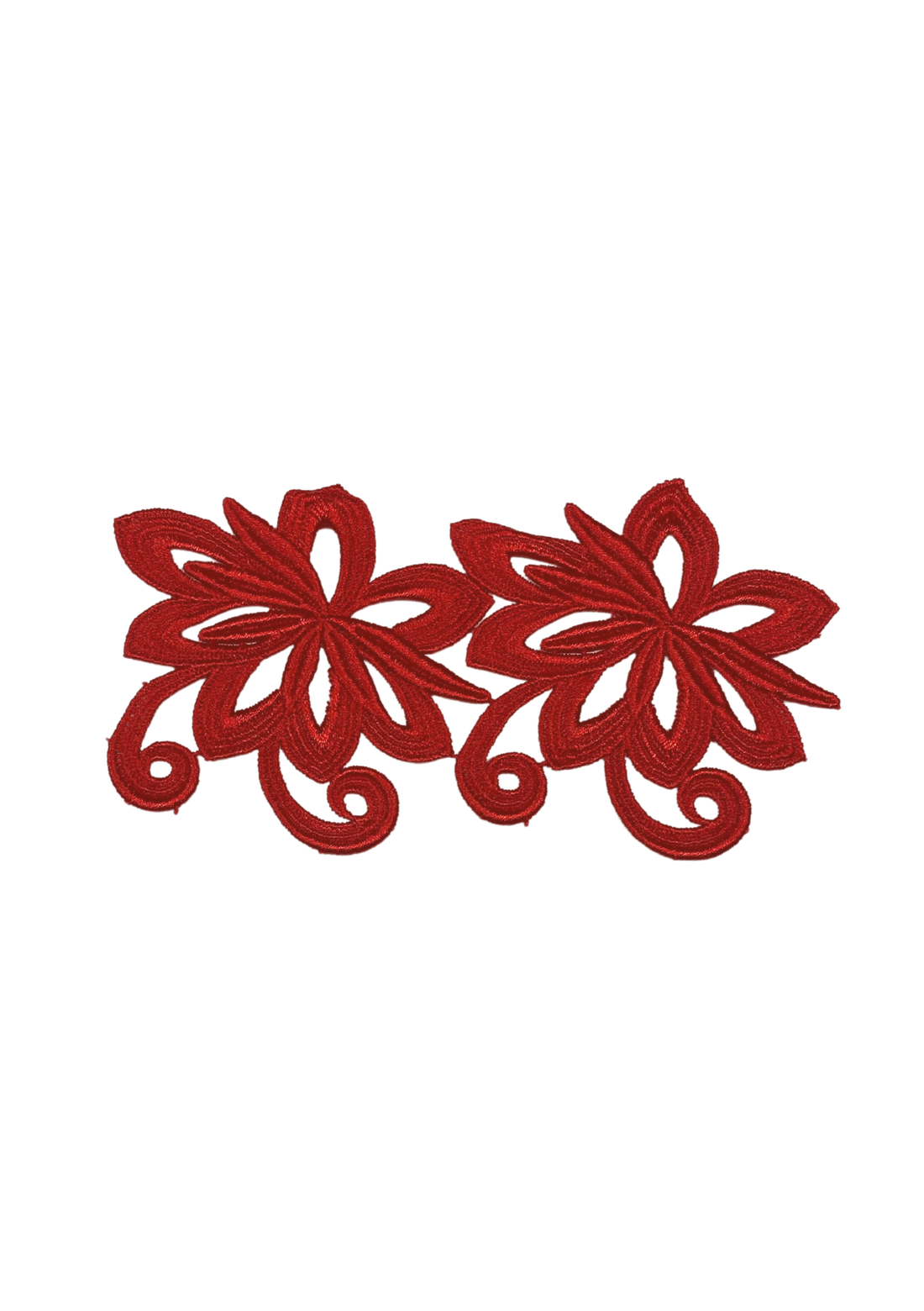 Anastasia Motif Set in Hot Red