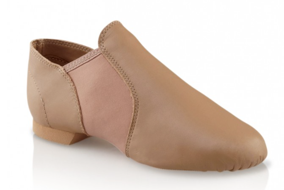 Capezio E Series Adult Jazz Slip On Caramel