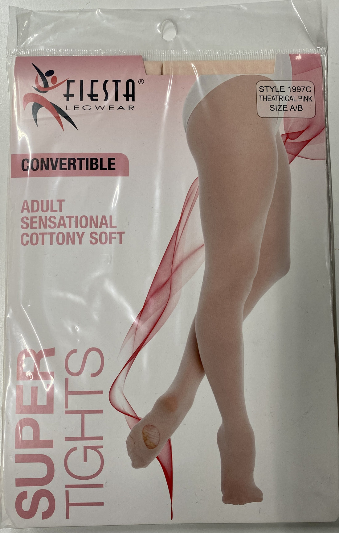 Fiesta Legwear Matte Supplex Super Tights Convertible