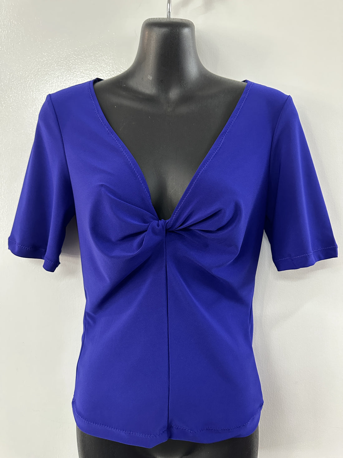 Mia Knot Top - Blueberry