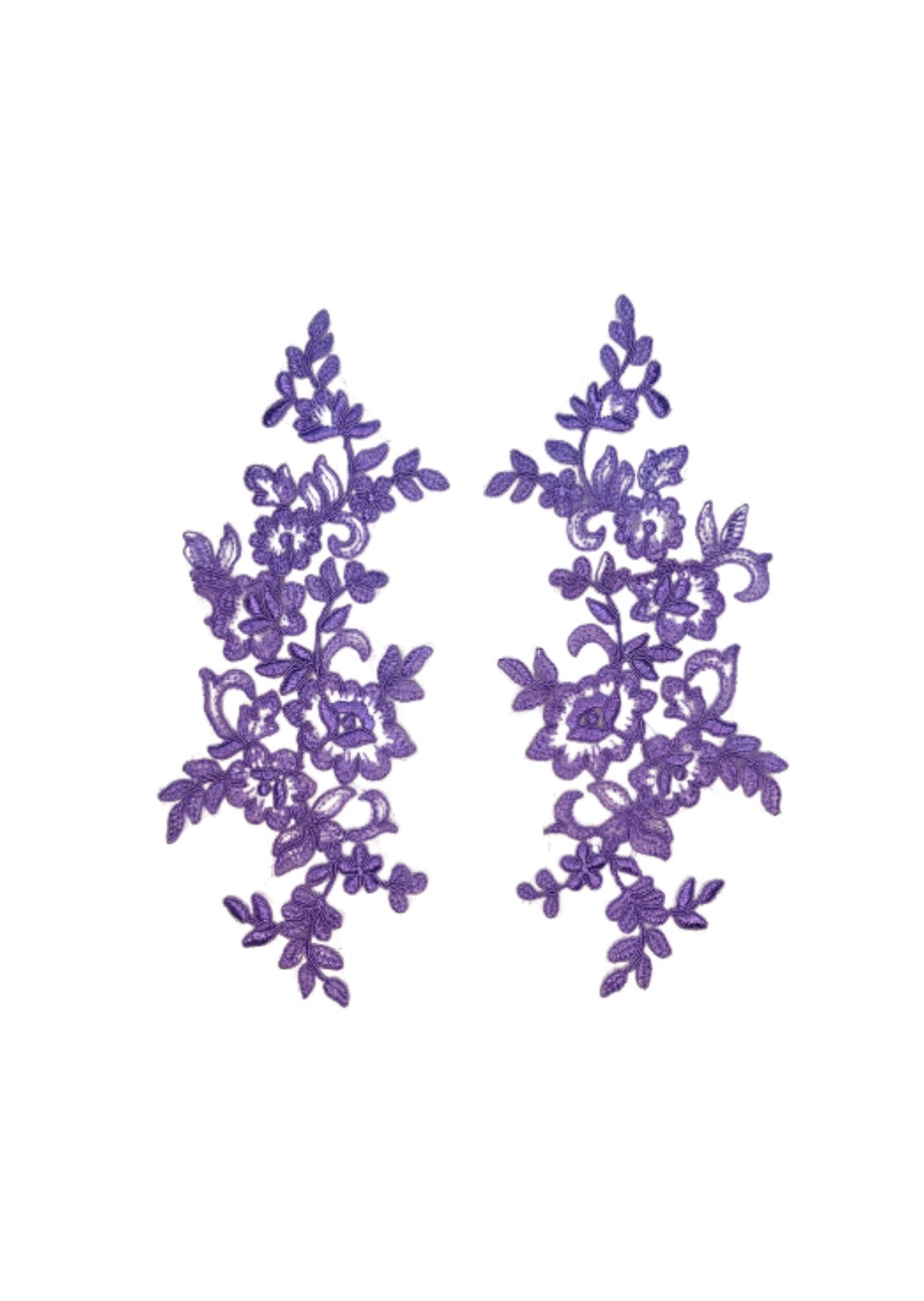 Lilac Floral Lace Pair