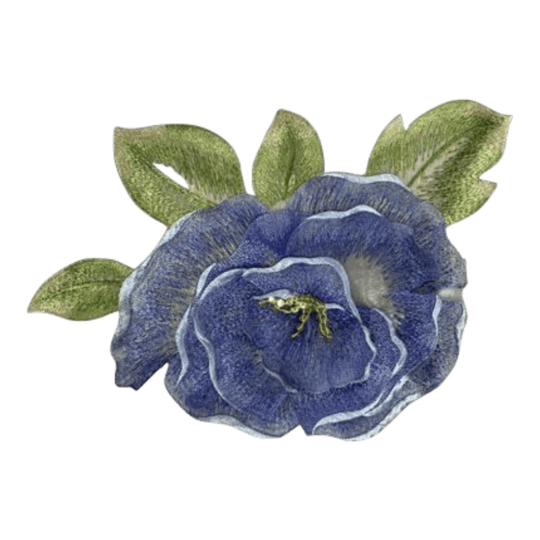Amethyst 3D Flower Applique