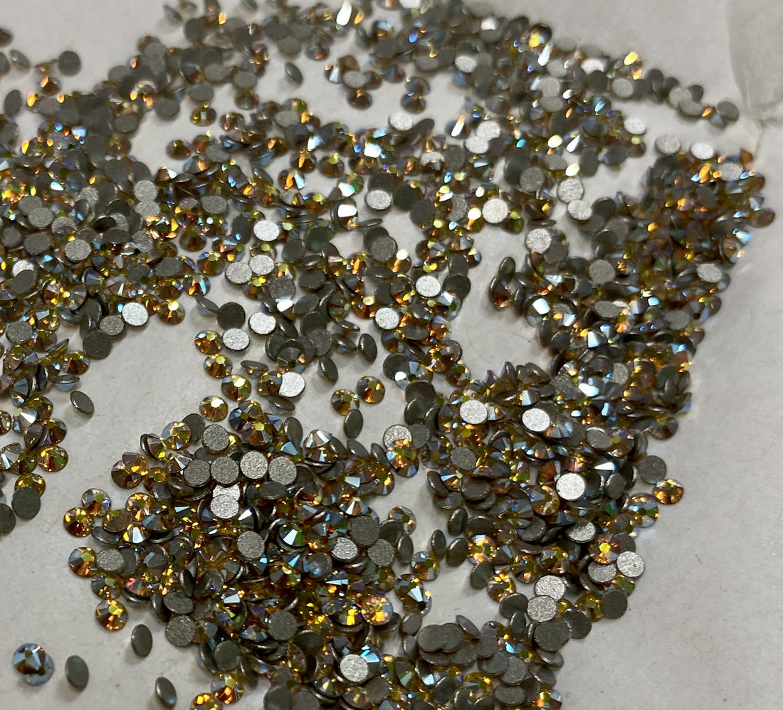 Swarovski Crystal 2058 Xilion Rose Citrine AB SS5