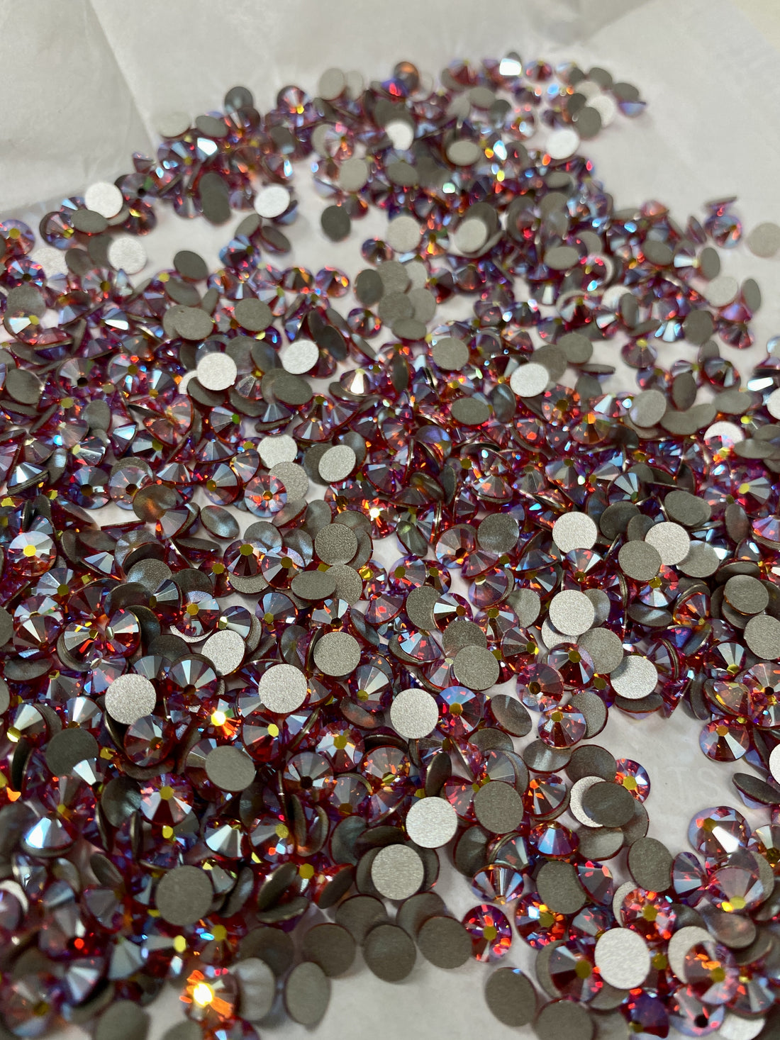 Swarovski Crystal 2058 Xilion Rose Fireopal AB SS20