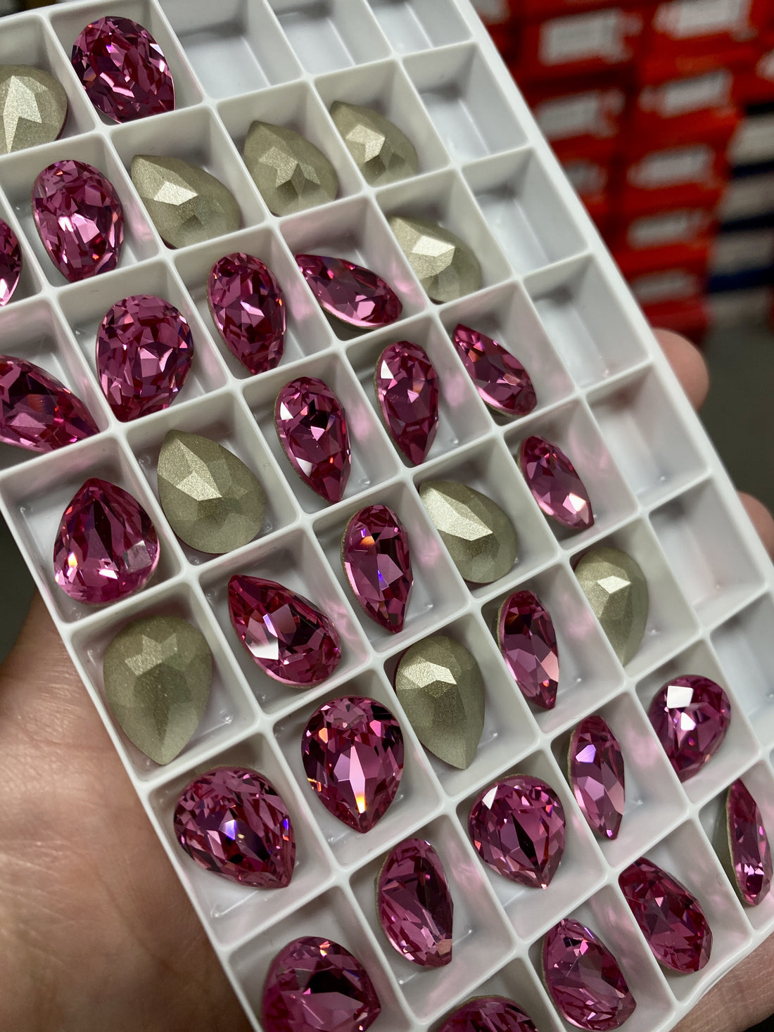 Swarovski Crystal 4320 Pear Fancy Stone