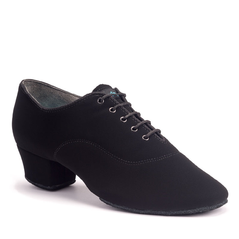 International Dance Shoes Rumba Latin Shoes - Black Nubuck