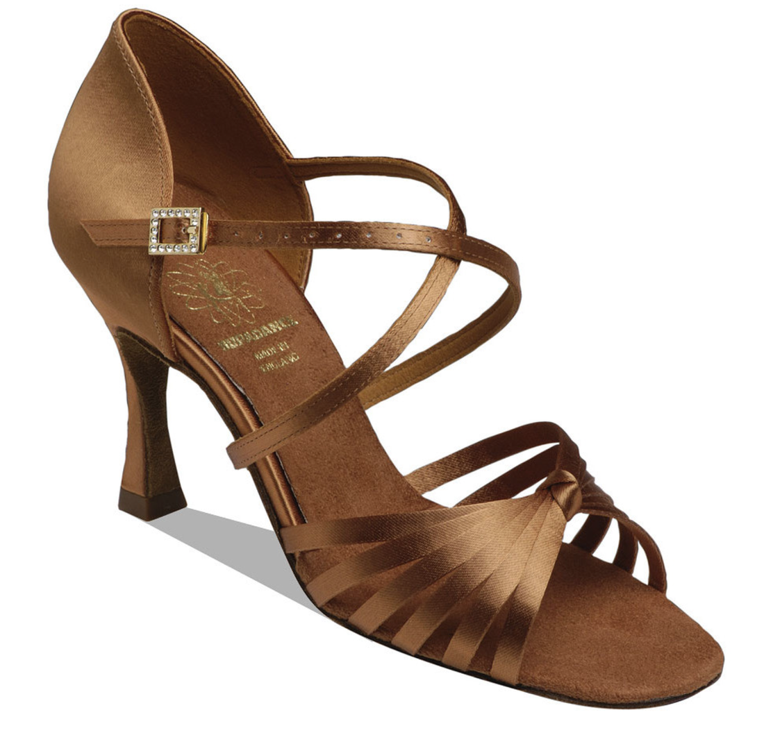Supadance 1066 Dark Tan Satin