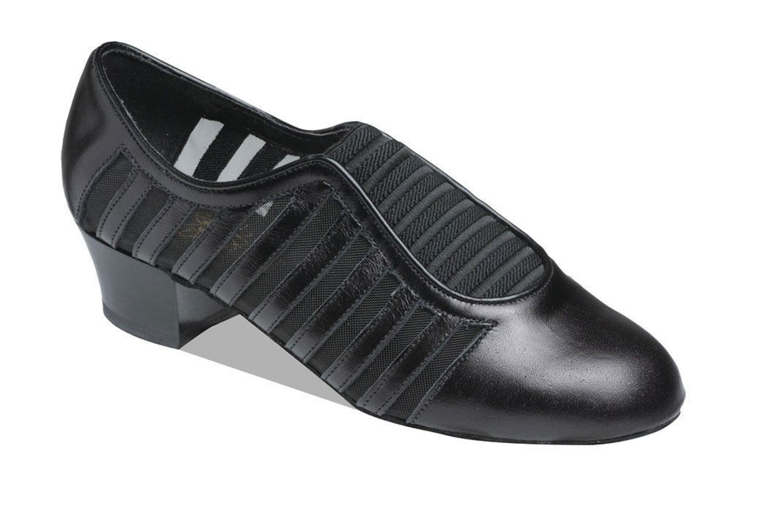 Supadance 1047 Black Leather & Mesh