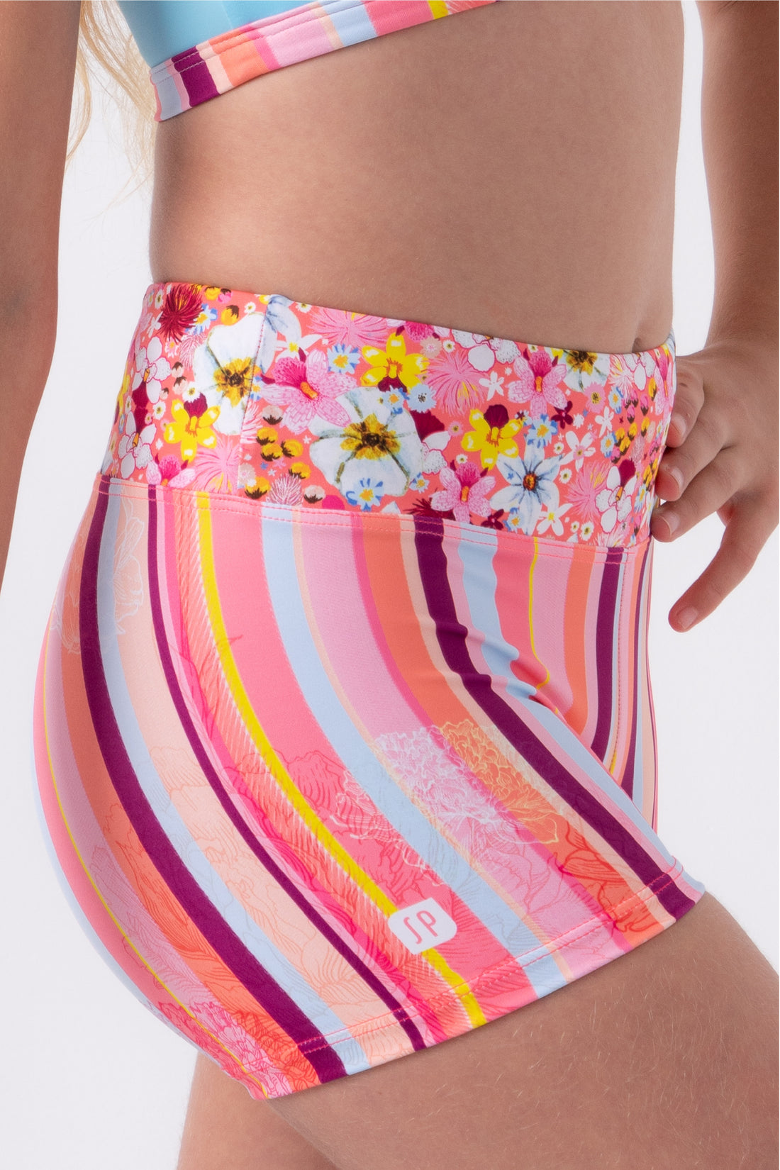 Sylvia P Gypsy Stripe Short