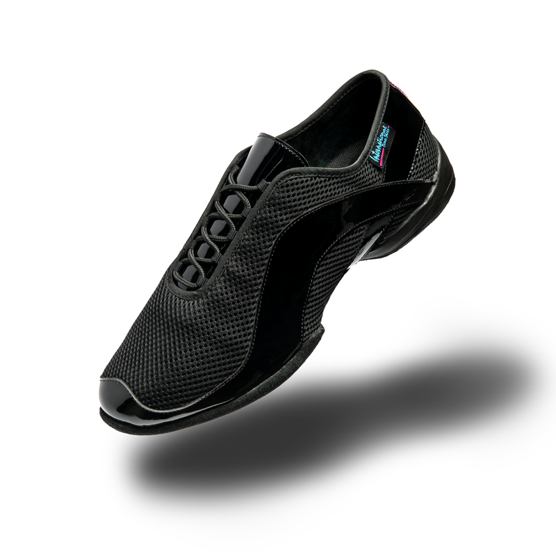 International Dance Shoes Tempo - Air Mesh/Black Patent
