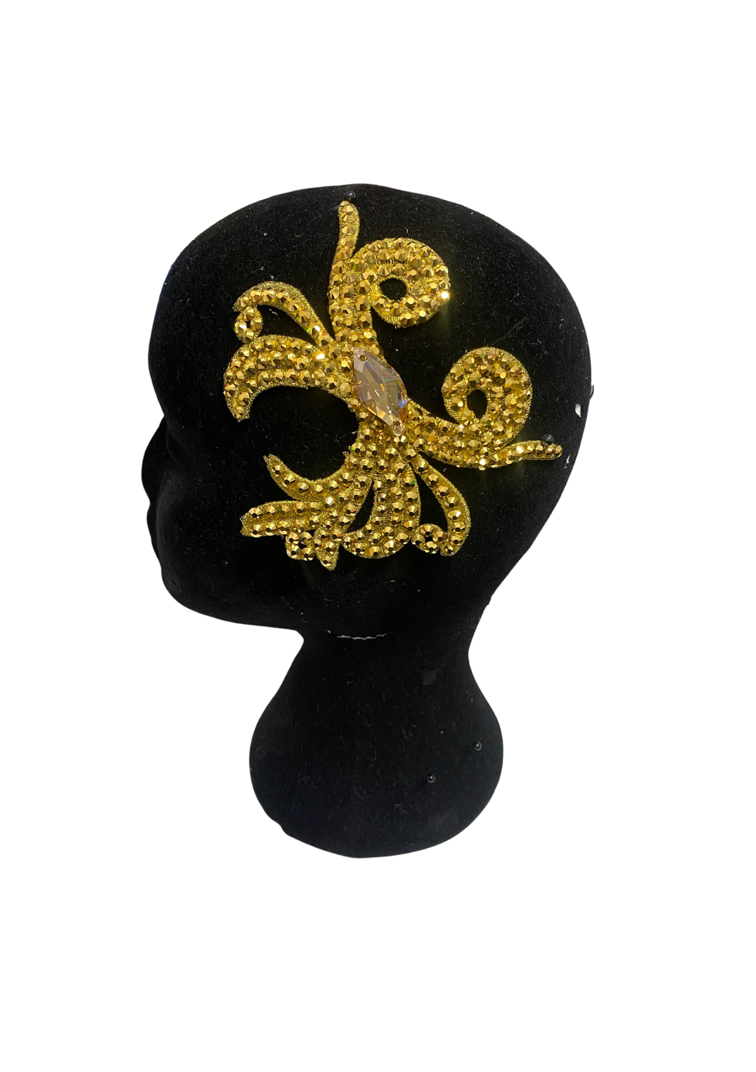 Aurum Swirl One Off Decorated Lace Piece