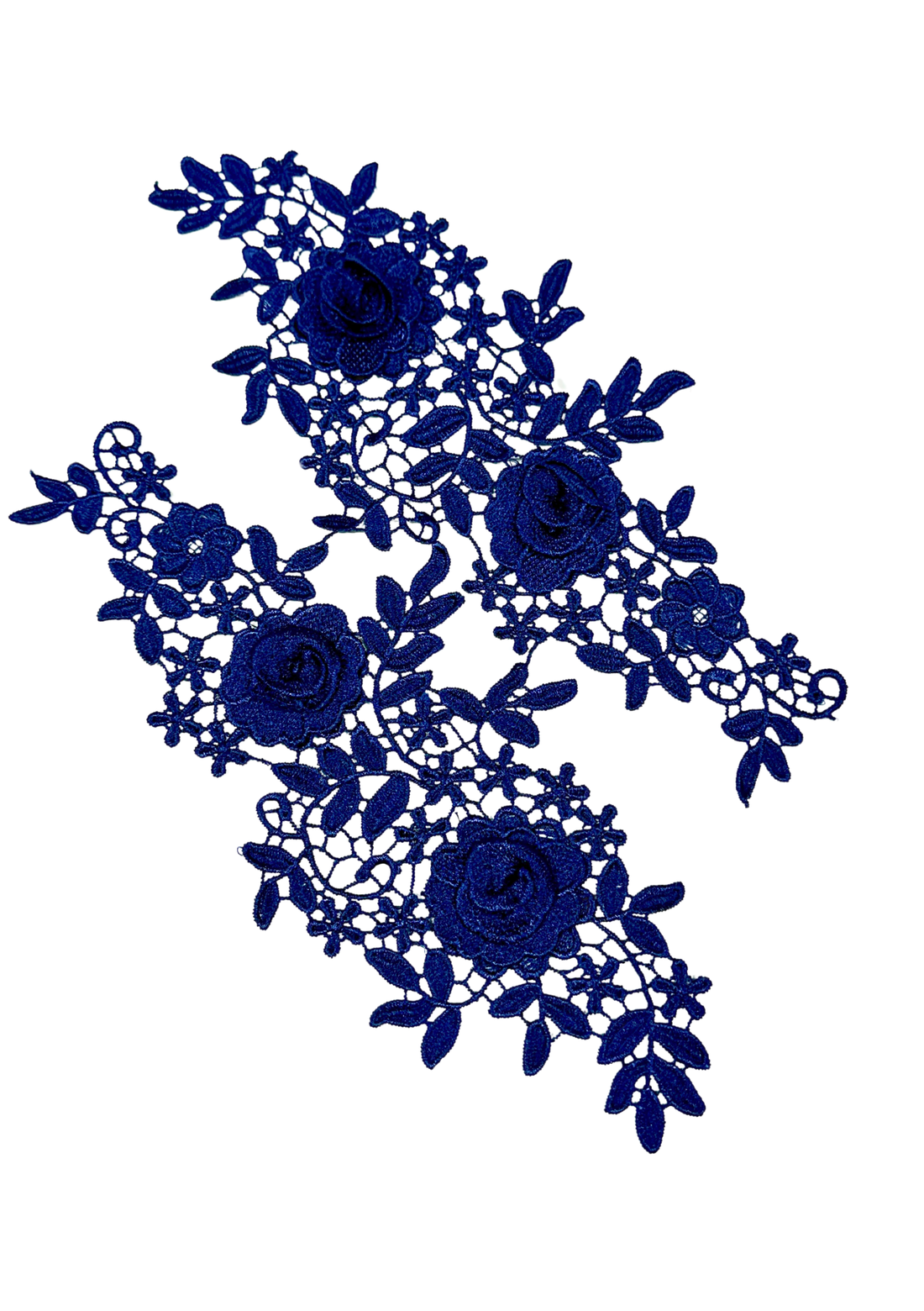 Tula Navy Floral Lace Pair