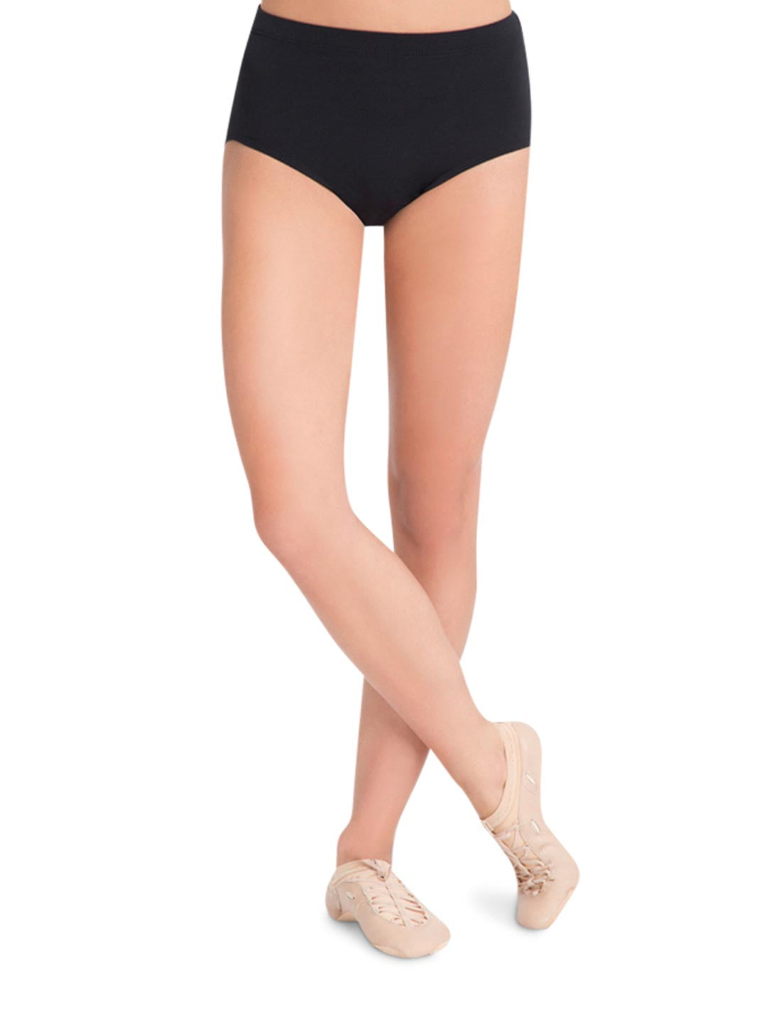 Capezio Adult Stretch Dance Brief - Black