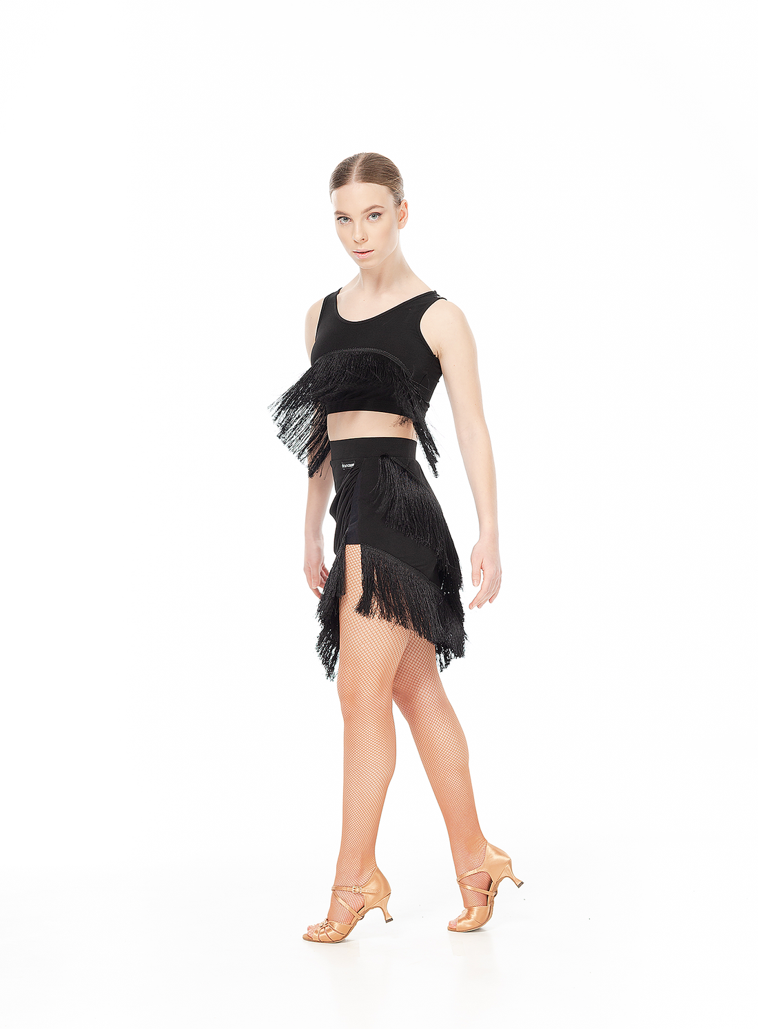 DANCEME UL760-14 Womens Black Skirt