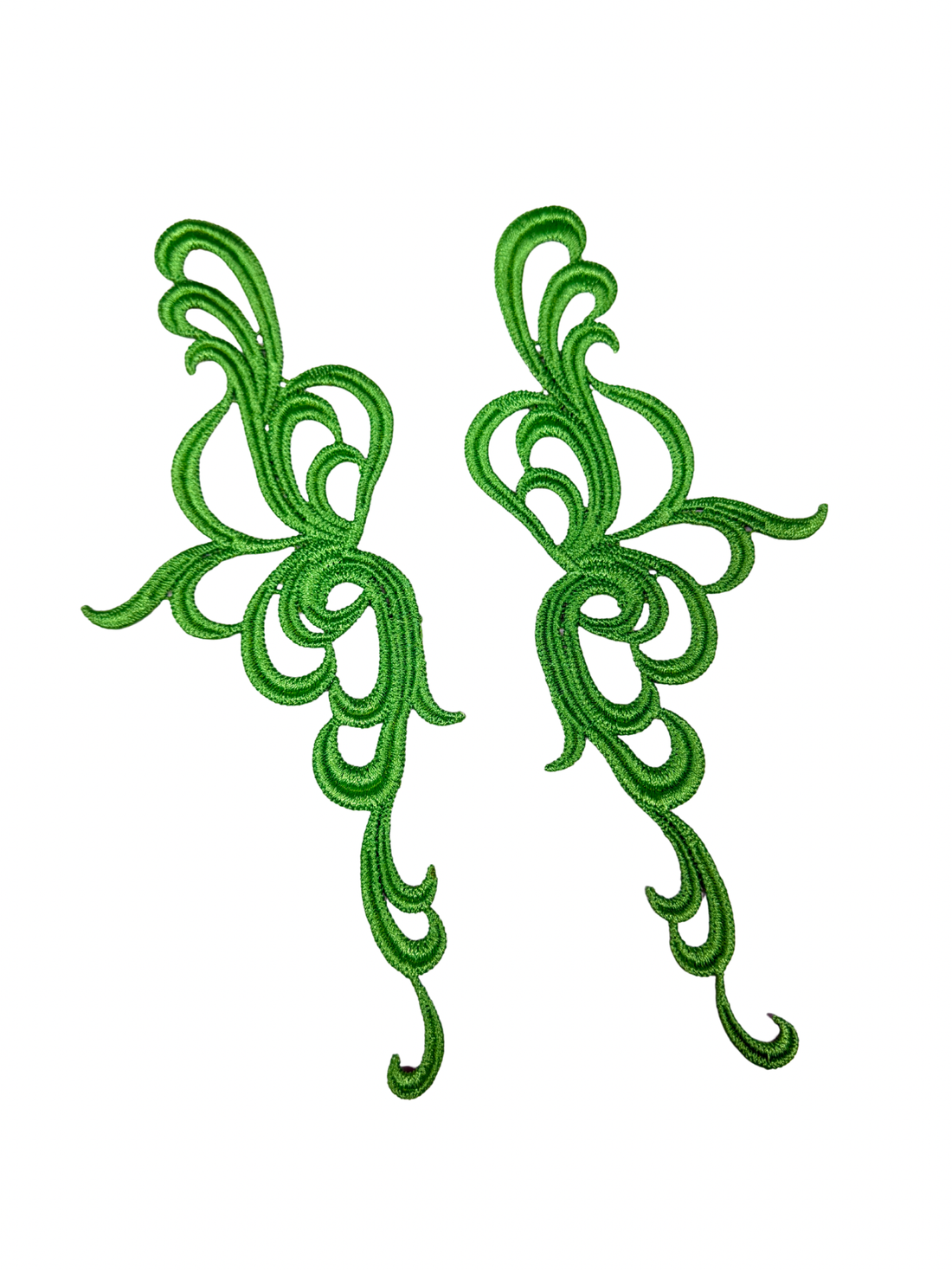 Layla Lace Pair (Fine) - Green