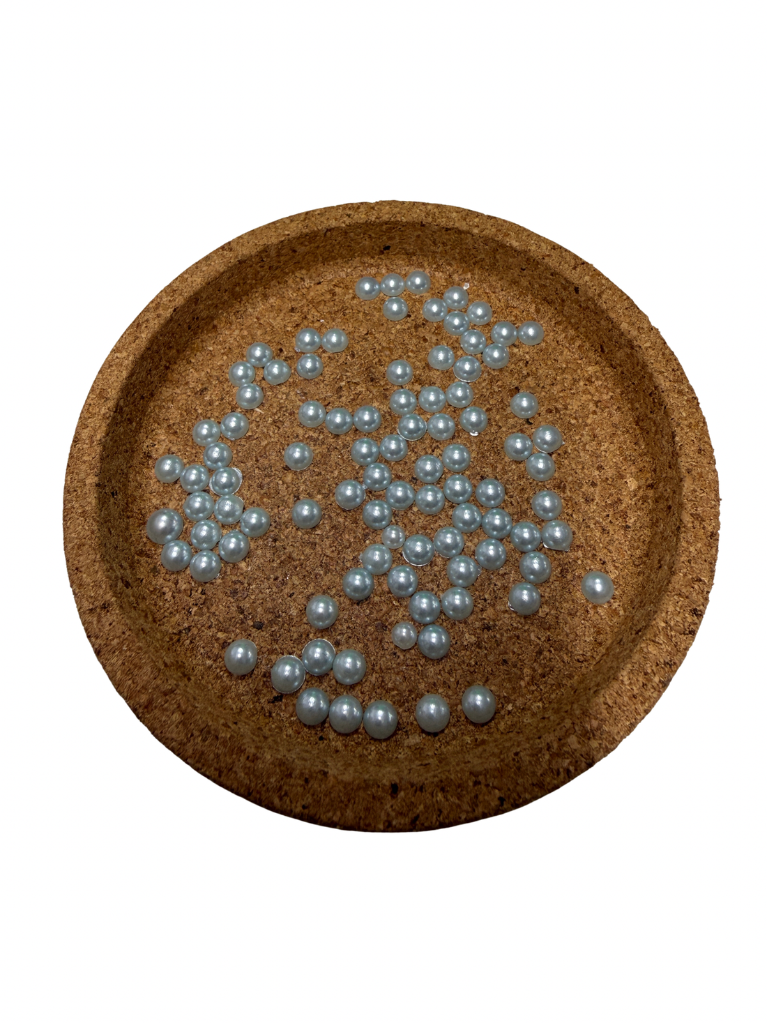 Ice Blue Flatback Pearl 5mm - 100 Pces