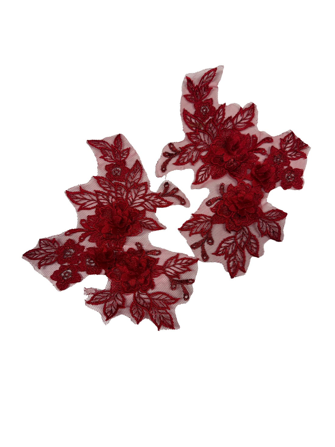 Wednesday Lace Pair - Red