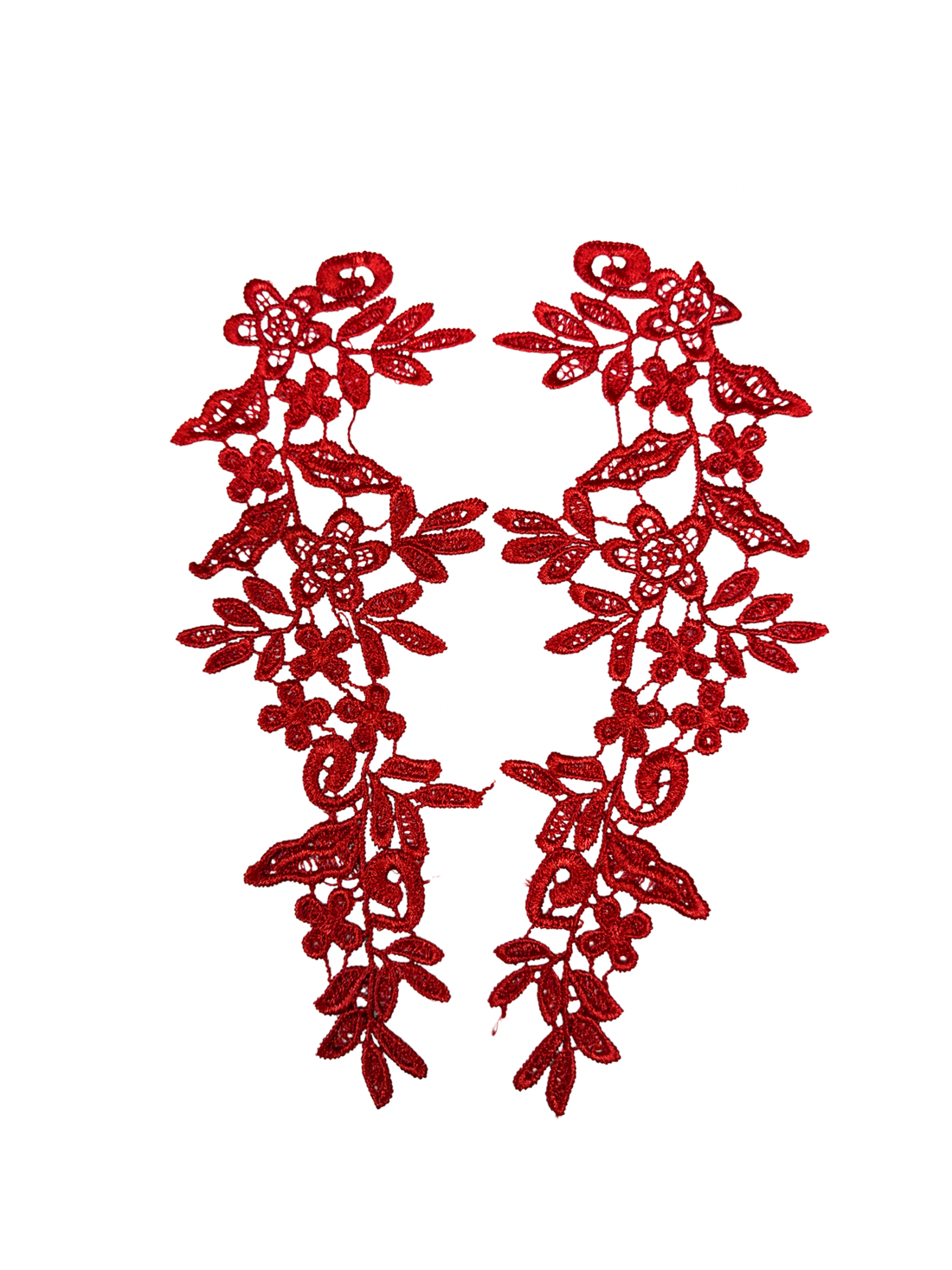 Rosa Lace Pair - Red