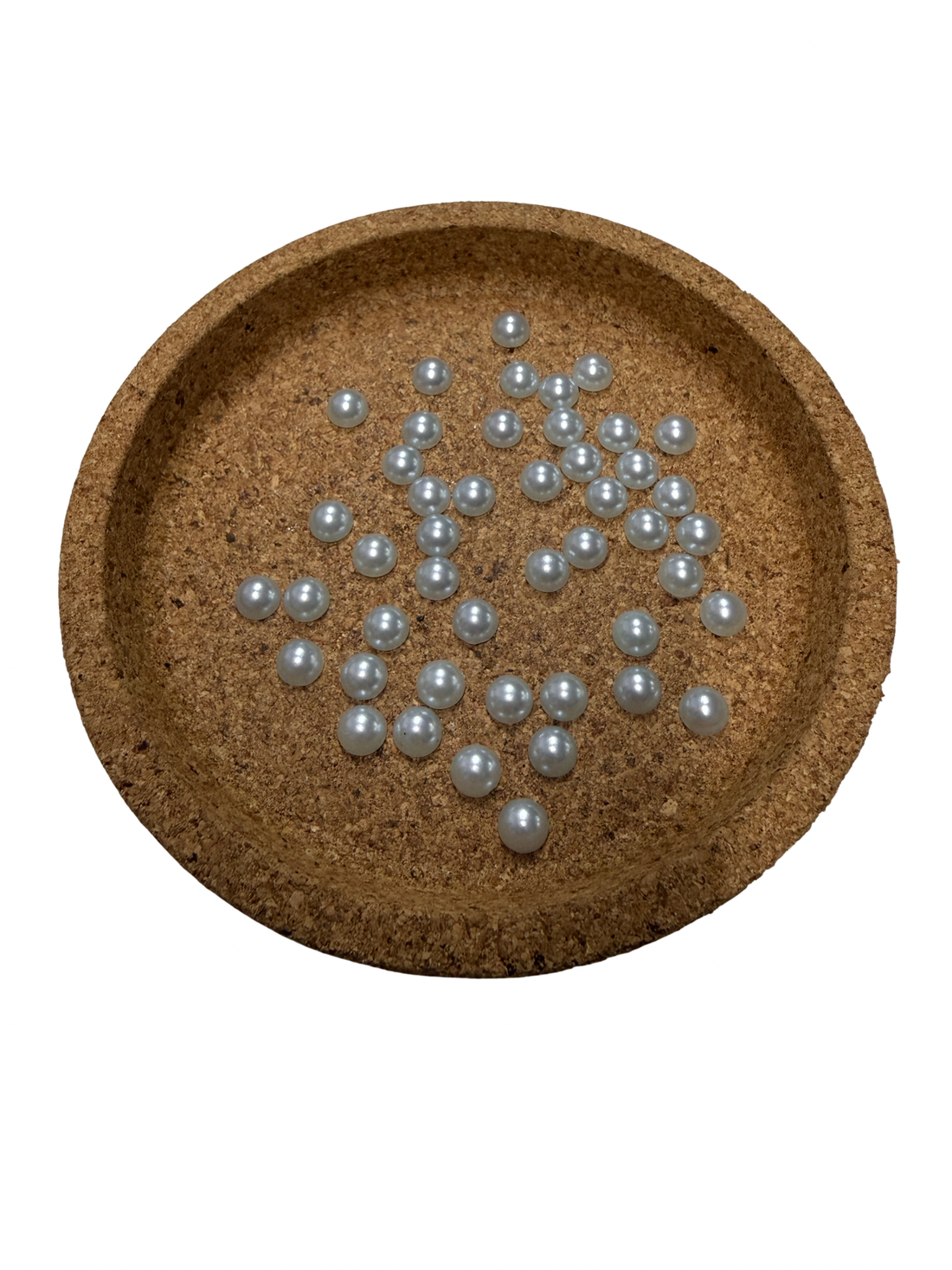 Ice Blue Flatback Pearl 6mm - 50 Pces