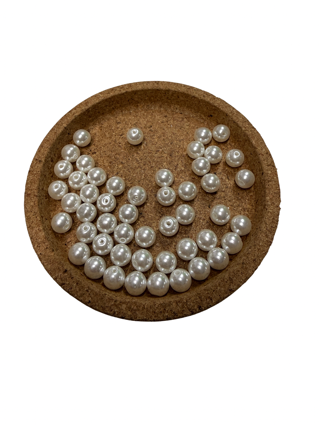 Cream Pearl 8mm - 50 Pces