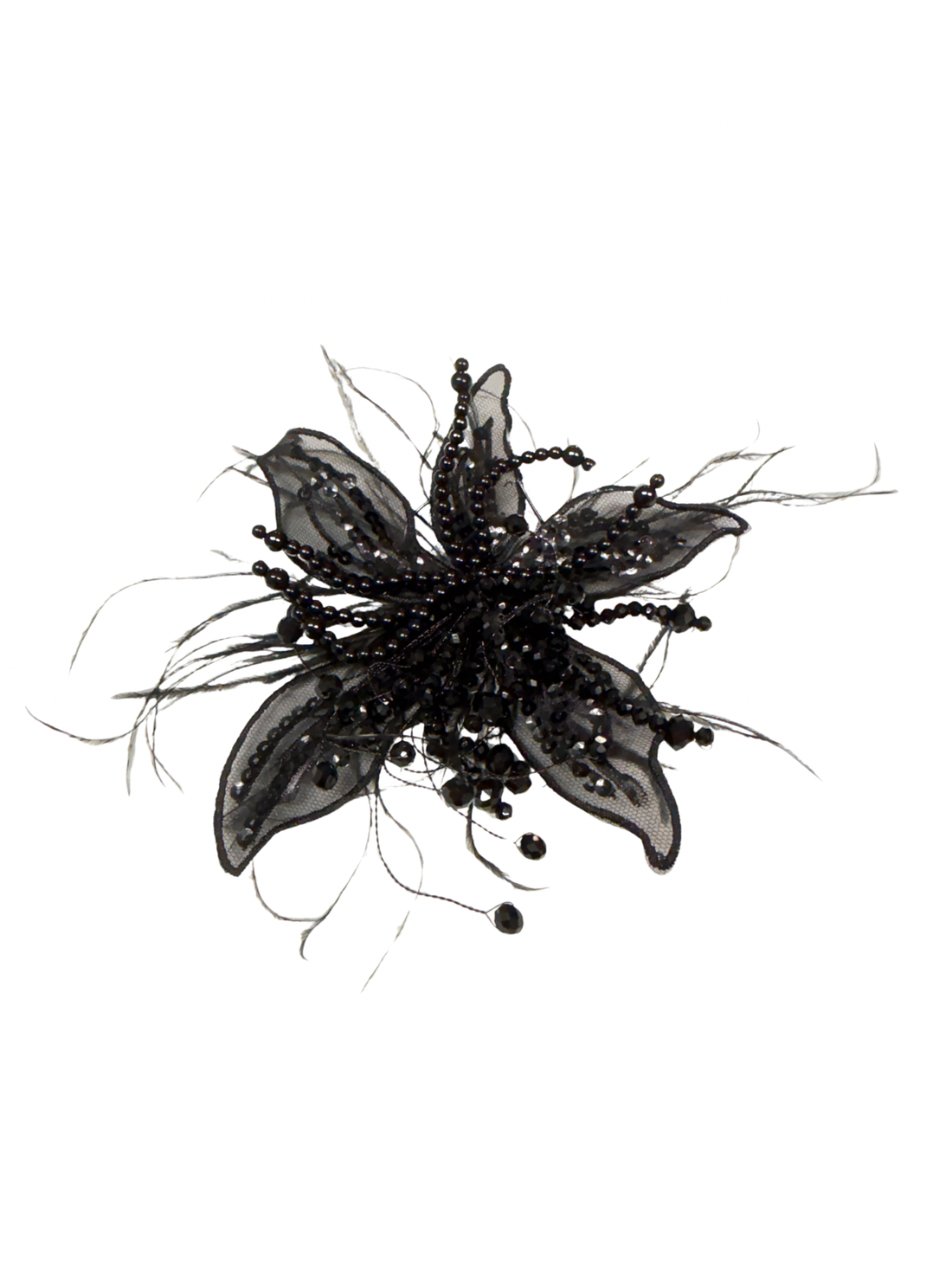 Bobbi Appliqué - Black