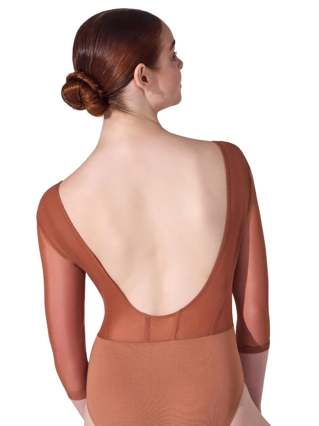 Capezio Elemental Reverie Fresco Leotard - Mocha Mousse
