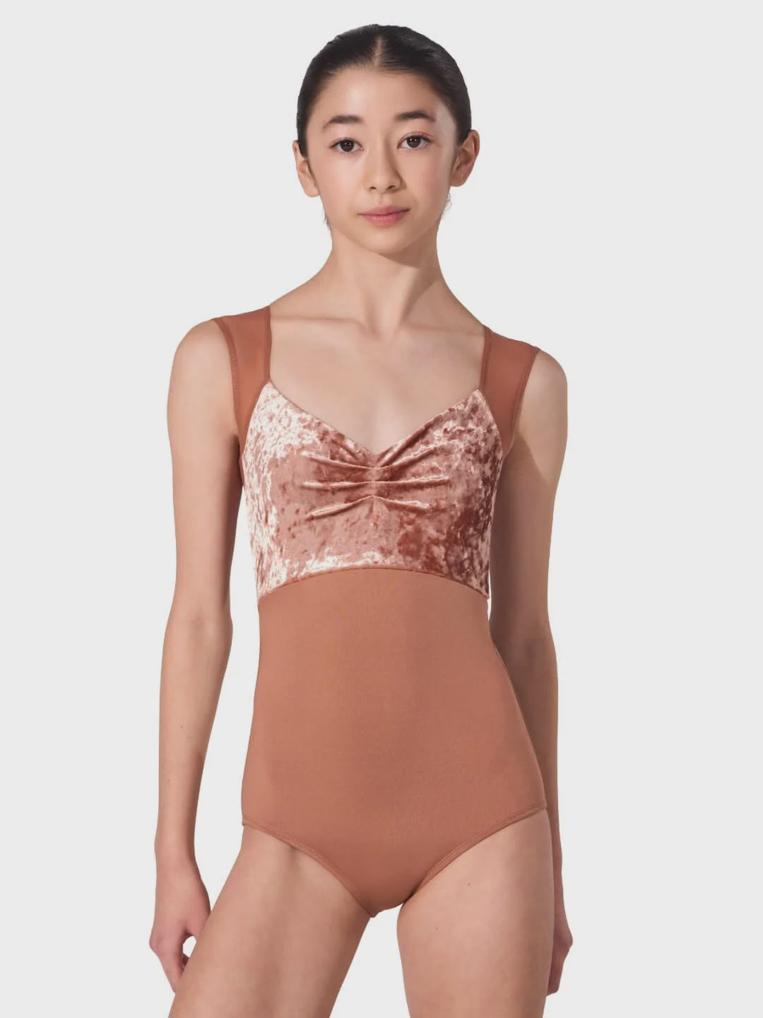Capezio Elemental Reverie Leah Leotard - Mocha Mousse