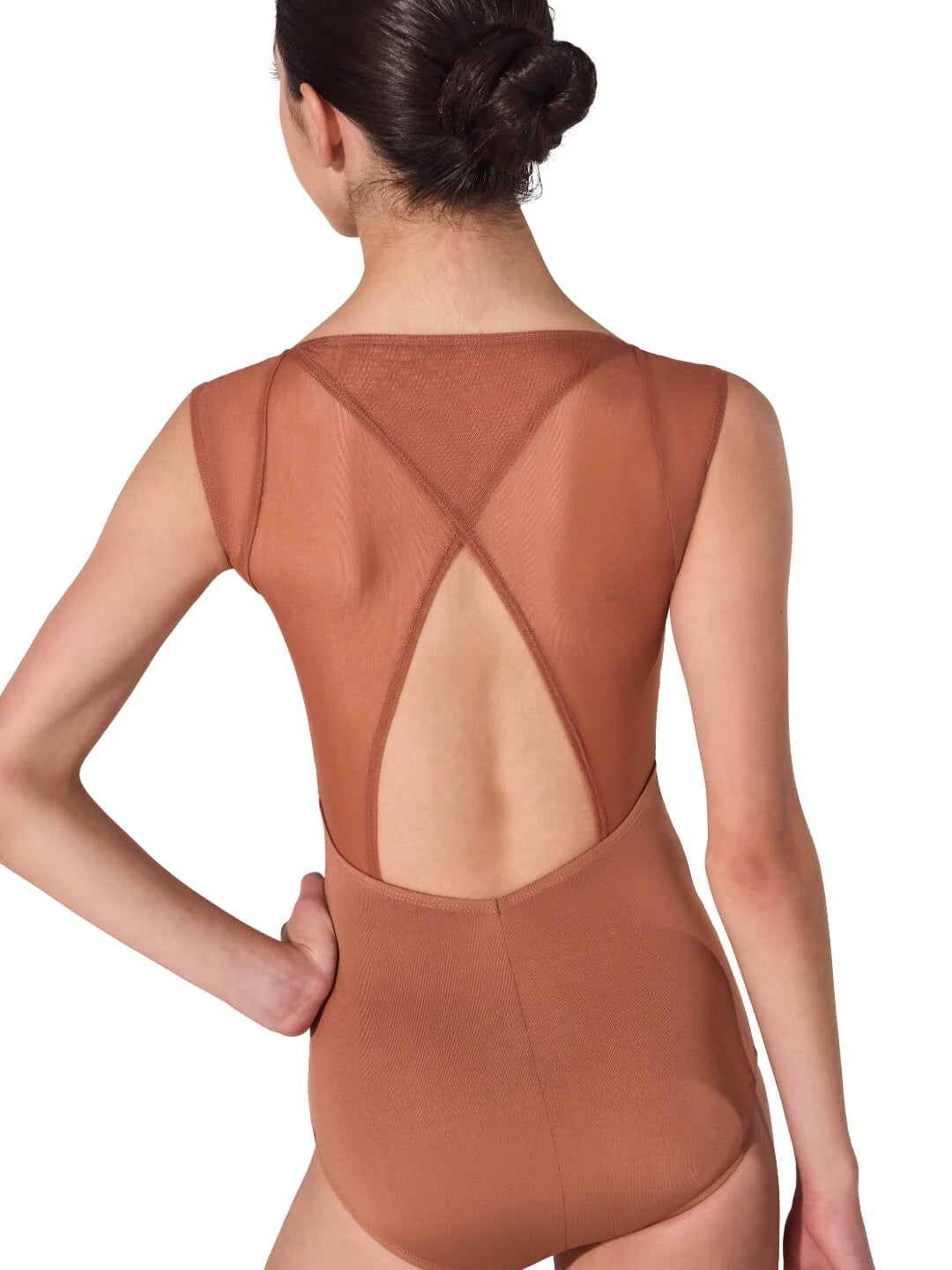 Capezio Elemental Reverie Leah Leotard - Mocha Mousse