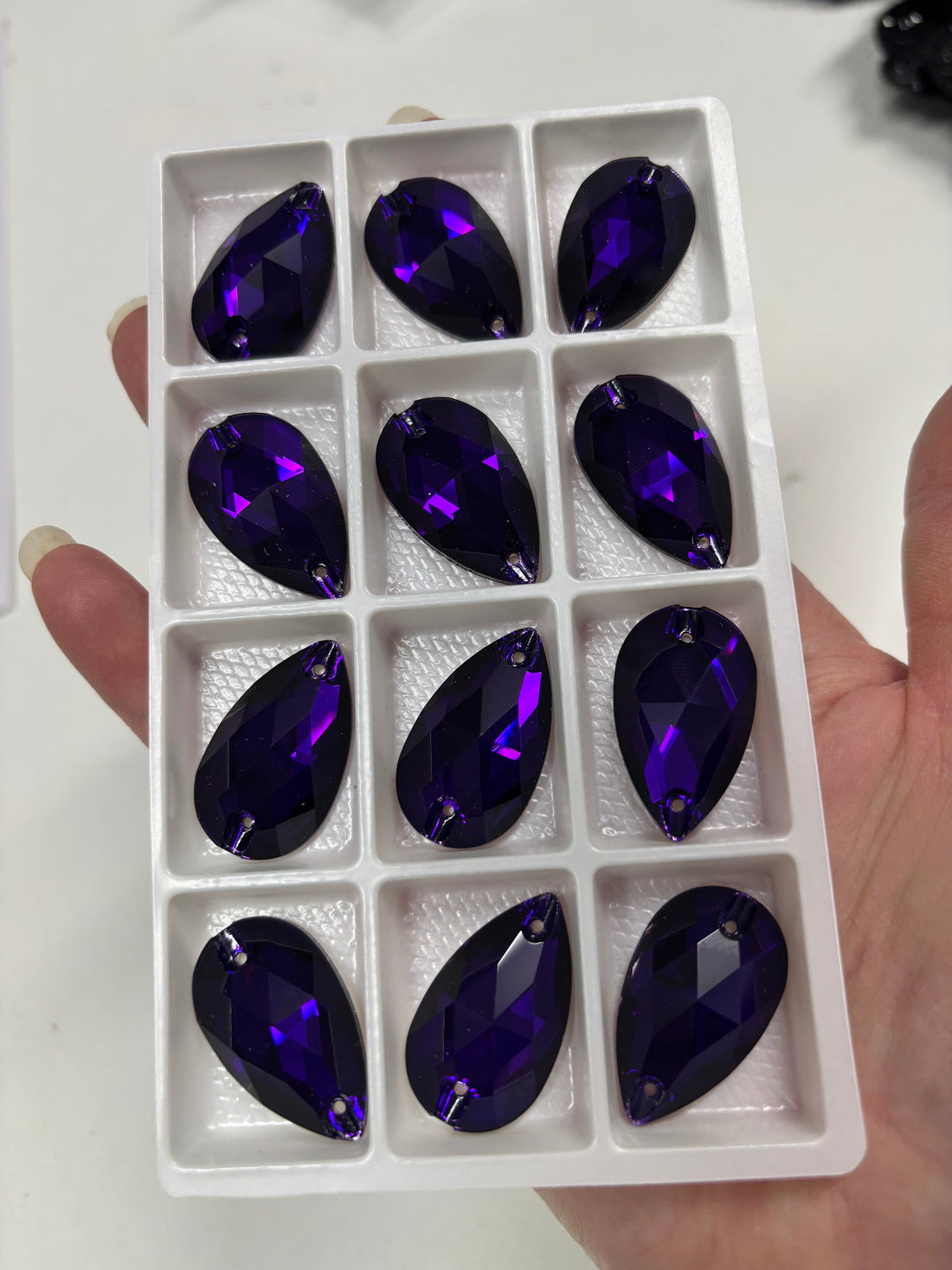 Teardrop Sew-On