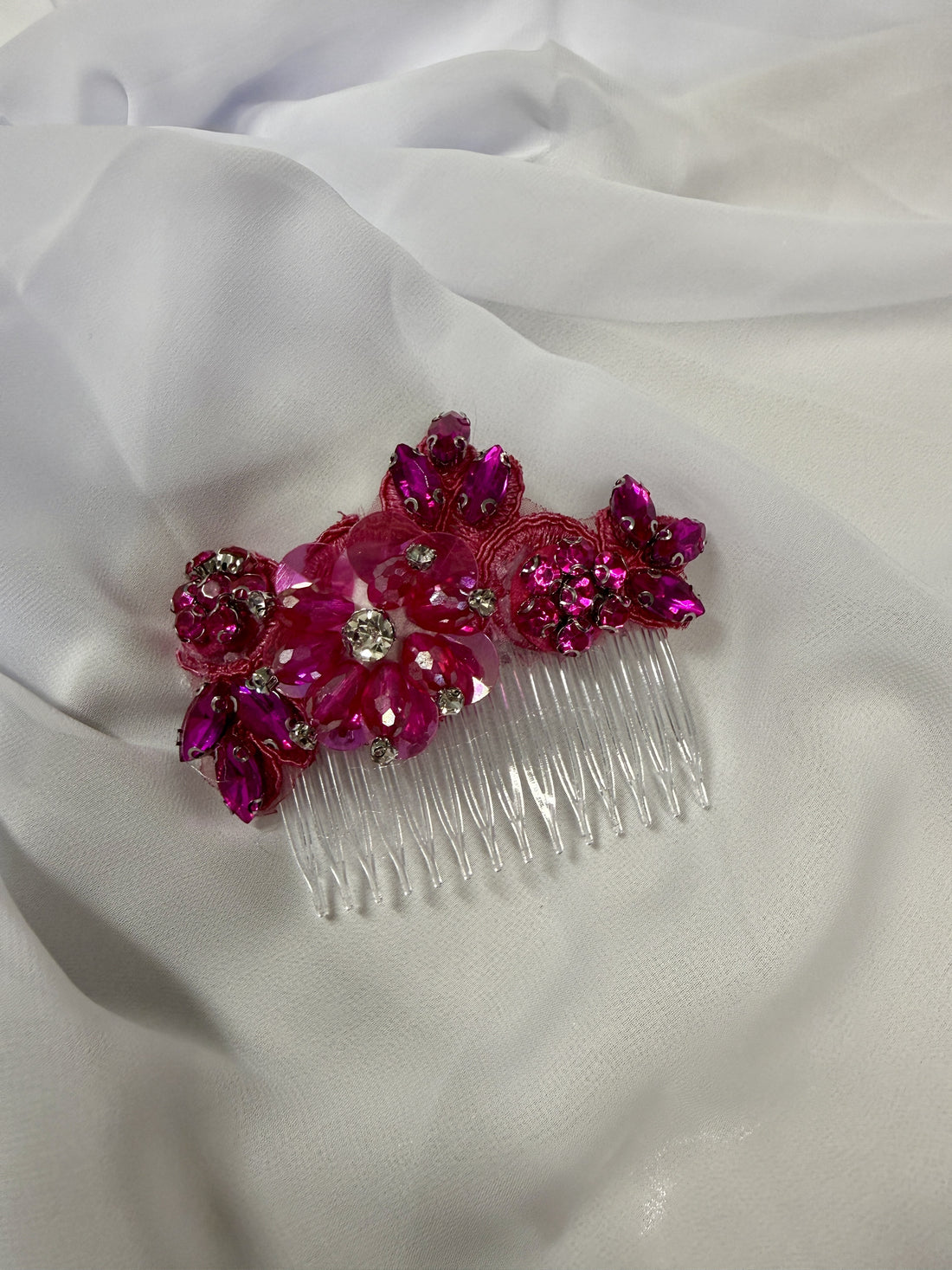 Fuchsia 2 -  Hair Comb